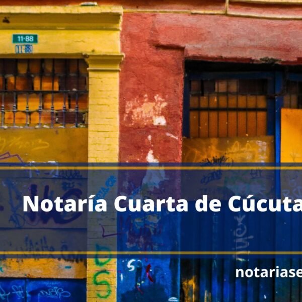 Notaría Quinta de Cúcuta Notarias en Colombia