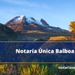 Notaría Única Balboa