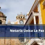 Notaría Única La Paz