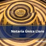 Notaría Única Lloro