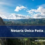 Notaría Única Patía