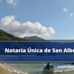 Notaría Única de San Alberto