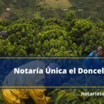 Notaría Única el Doncello