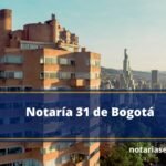 Notaría 31 de Bogotá