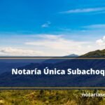 Notaría Única Subachoque