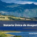Notaría Única de Anapoima