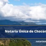 Notaría Única de Chocontá