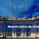 Notaría Única de Cota