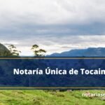 Notaría Única de Tocaima