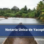 Notaría Única de Yacopí
