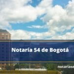 Notaría 54 de Bogotá