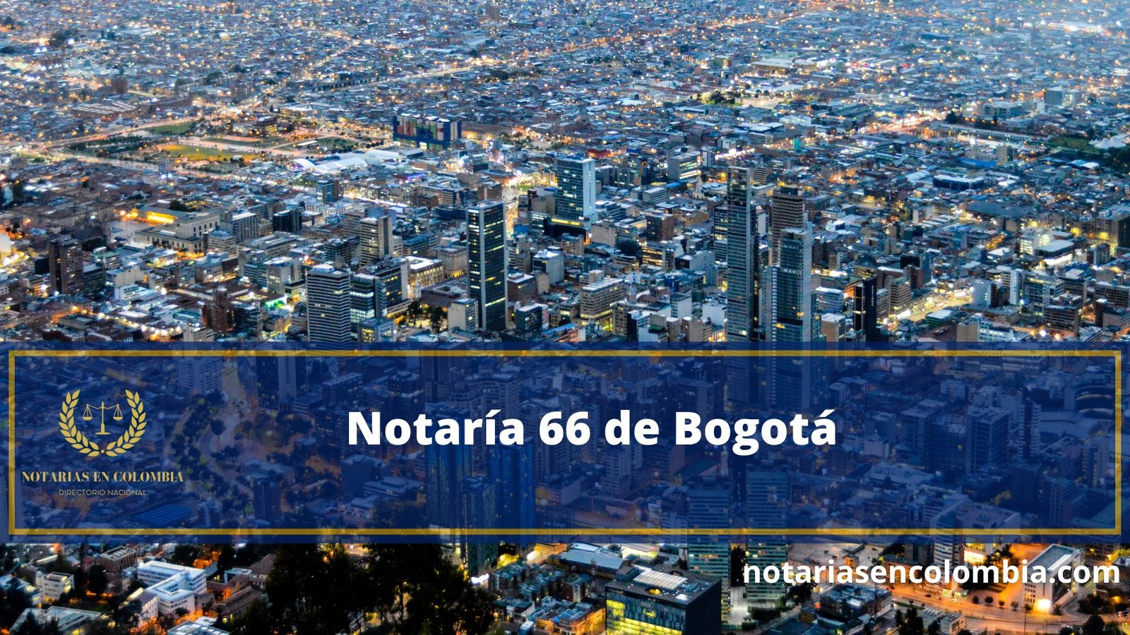 Notaría 66 de Bogotá