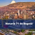 Notaría 71 de Bogotá