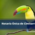 Notaría Única Cimitarra