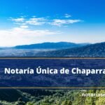 Notaría Única de Chaparral