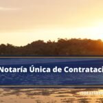 Notaría Única de Contratación