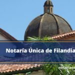 Notaría Única de Filandia