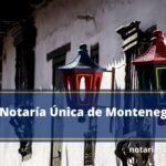 Notaría Única de Montenegro