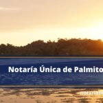 Notaría Única de Palmito