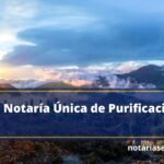 Notaría Única de Purificación