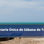 Notaría Única de Sábana de Torres