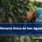 Notaría Única de San Agustín