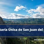 Notaría Única de San Juan del César