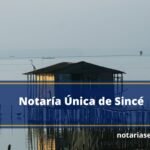 Notaría Única de Sincé