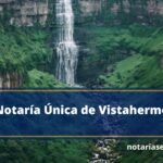 Notaría Única de Vistahermosa