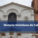 Notaría Veintiuna de Cali